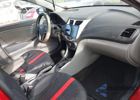 2016 Hyundai Accent Se z USA, uszkodzony, nr VIN KMHCT5AE5GU289239